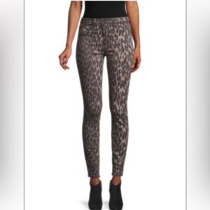 L'AGENCE | Marguerite Leopard-Print Ankle-Cropped Pants 27